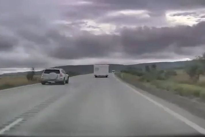 Atvikið átti sér stað við Grundartanga í Hvalfirði.