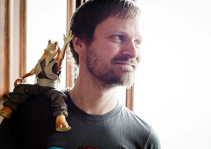 Ingólfur Guðmundsson þrívíddarteiknari starfar hjá Lucasfilm, fyrirtæki leikstjórans George Lucas.