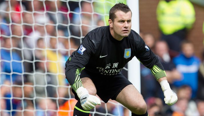 Shay Given, markvörður Aston Villa.