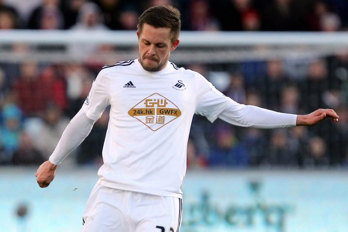 Gylfi Þór Sigurðsson er búinn að spila 99 leiki í ensku úrvalsdeildinni og skora 20 mörk.