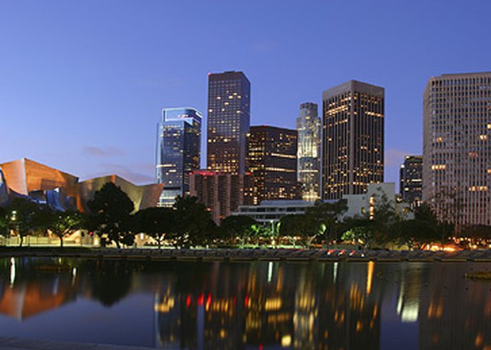 Miðborg Los Angeles.