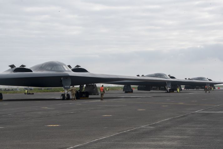 B-2 Spirit-sprengjuþoturnar eru dýrustu flugvélar sem smíðaðar hafa verið. Aðeins tuttugu eru í notkun og voru þrjár þeirra gerðar út frá Keflavík í ágúst og september.