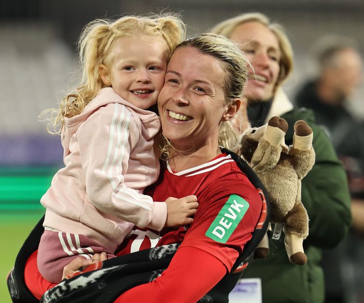 Enginn leikmaður hefur skorað meira í þýsku úrvalsdeildinni í vetur en Sandra María Jessen. 