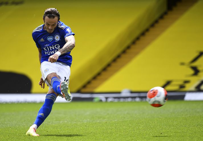 Maddison hefur verið frábær í liði Leicester síðan hann kom frá Norwich City árið 2018.