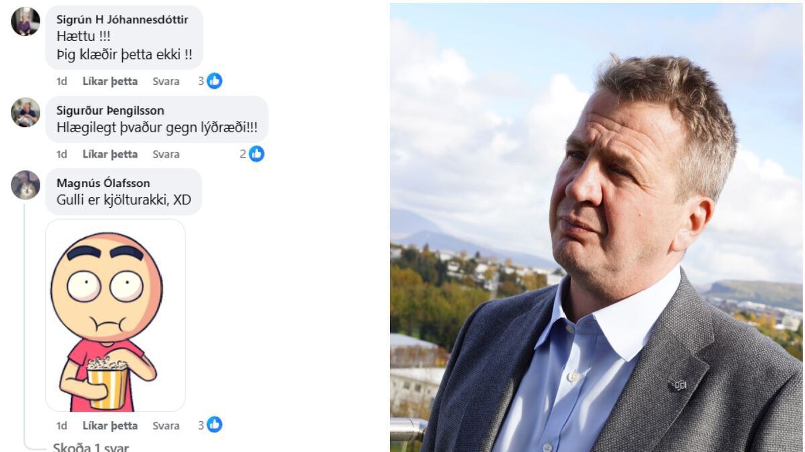 „Hlægi­legt þvaður gegn lýð­ræði!“