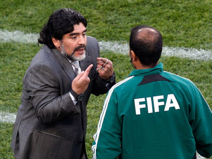 Diego Maradona.