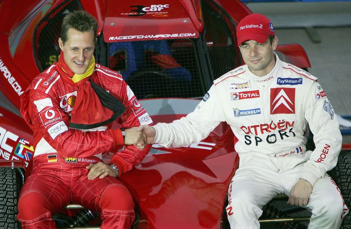 Michael Schumacher keppir í meistarakeppni ökumanna á Wembley um næstu helgi og mætir m.a. rallmeistaranum Sebastian Loeb.