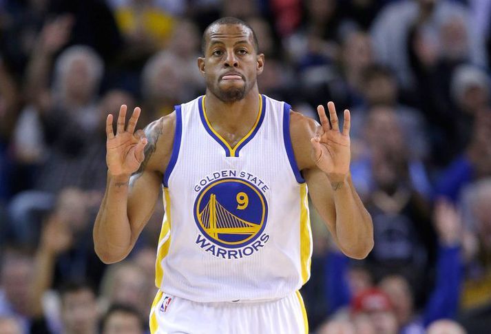 Andre Iguodala varð fjórum sinnum NBA meistari með Golden State. 