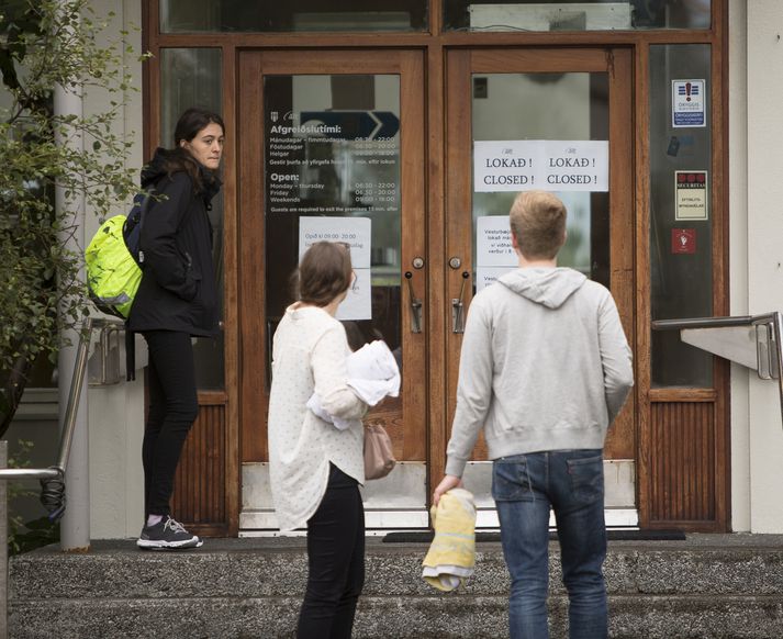 Vesturbæjarlaug var síðast lokað í júní fyrir sjö árum. 