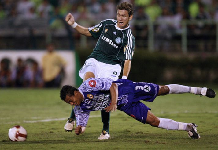 Keirrison í leik með Palmeiras.