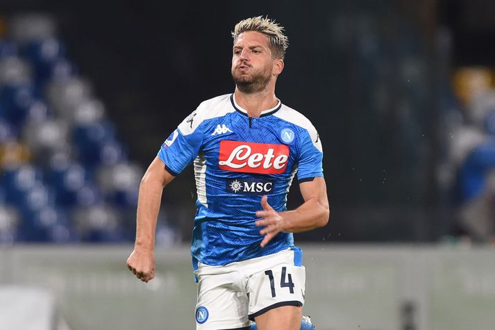 Dries Mertens í leik með Napoli.