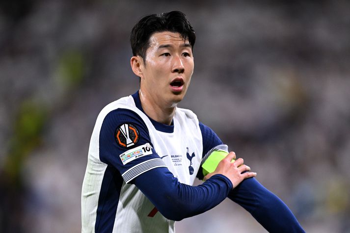 Heung-Min Son hefur verið einn besti leikmaður Tottenham síðustu ár en er ekki hluti af framtíðaráformum Thomas Frank. 