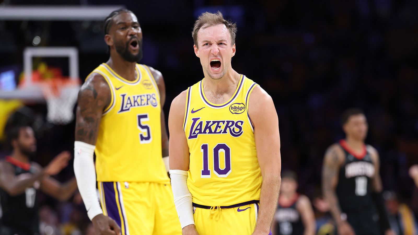 Luke leiddi Lakers til sigurs í fjar­veru Luka