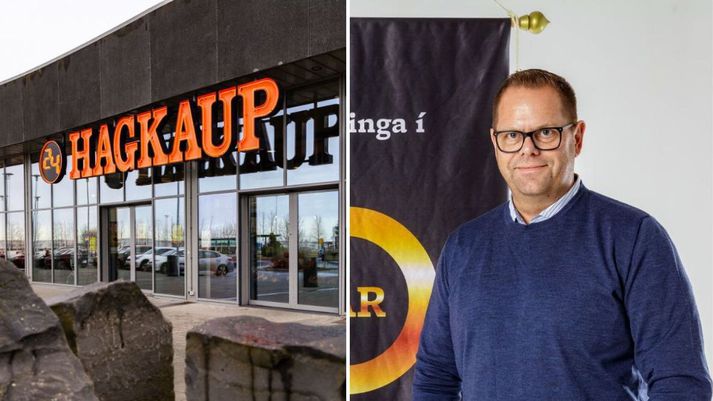 Sigurður Reynaldsson forstjóri Hagkaups ræddi netverslun með áfengi.
