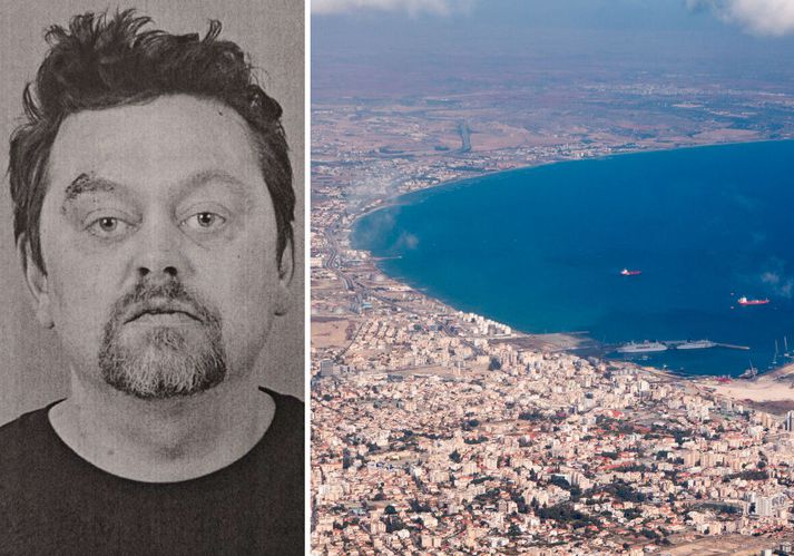 Ari var eftirlýstur og handtekinn á Larnaca á Kýpur.