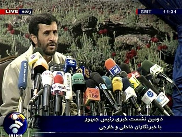 Mahmoud Ahmadinejad, Íransforseti.