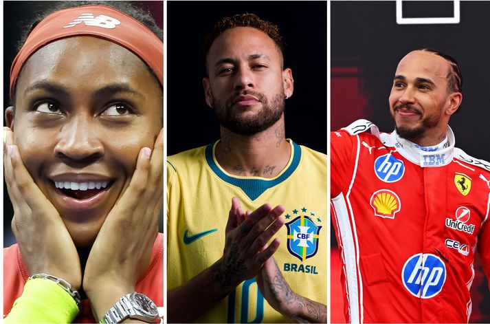 Setning Lewis Hamilton hefur veitt Neymar og Coco Gauff innblástur