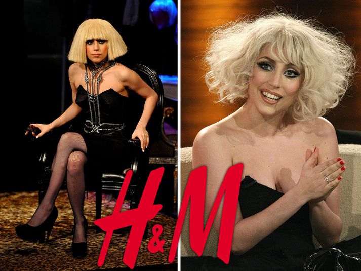 Lady Gaga þykir ögrandi í klæðaburði.