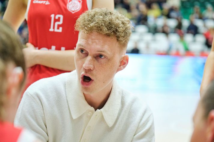 Daníel Andri Halldórsson, þjálfari Þórs, stýrði liði sínu til sigurs í kvöld.
