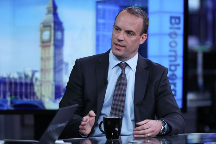 Dominic Raab, fyrrverandi Brexitmálaráðherra.