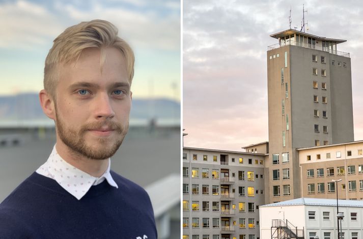 Hjalti Dagur Hjaltason er formaður Félags læknanema.
