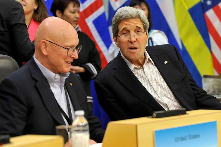 John Kerry. Bandaríkin taka við formennsku Norðurslóðaráðsins.