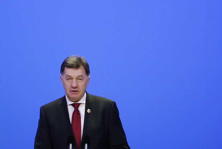 Algirdas Butkevicius, forsætisráðherra Litháen.