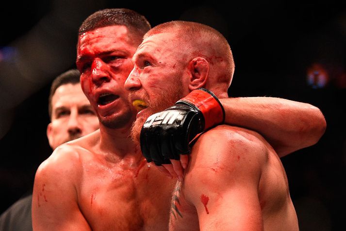 Ferguson er ekki hrifinn af því að Conor berjist næst við Nate Diaz. Það yrði þriðji bardagi þeirra.