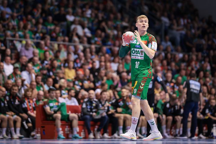 Gísli Þorgeir Kristinsson þarf að sætta sig við bronsið í Meistaradeild Evrópu í handbolta