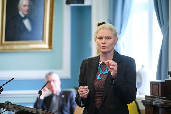 Hildur Sverrisdóttir er þingflokksformaður Sjálfstæðisflokksins.