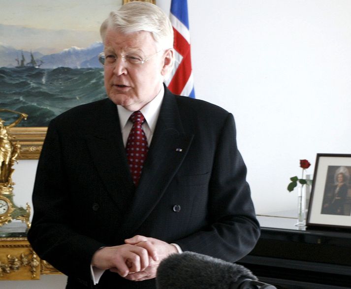 Ólafur Ragnar Grímsson forseti Íslands.