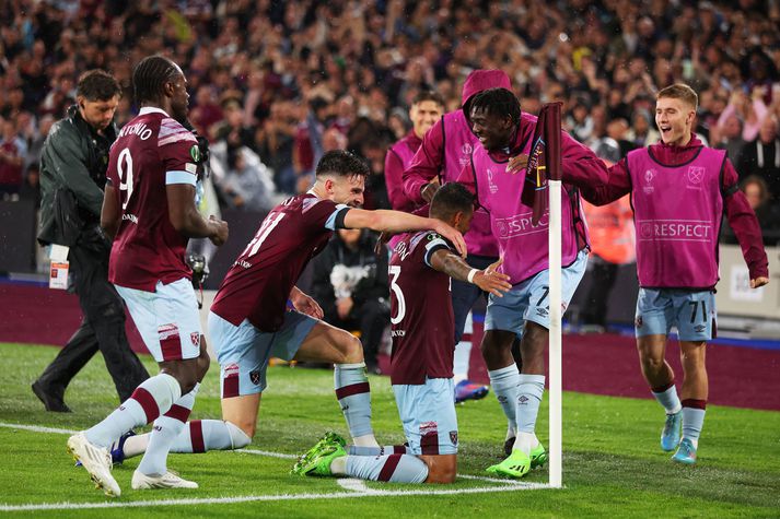 West Ham vann endurkomusigur í fyrstu leik Sambandsdeildarinnar.