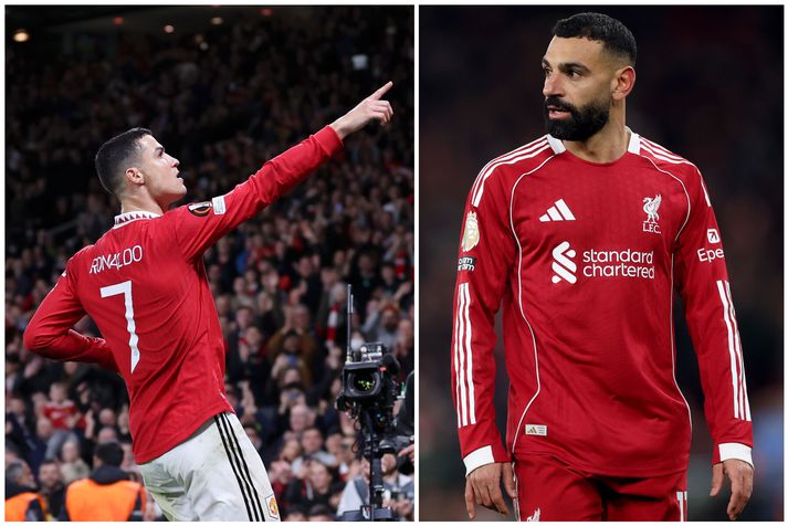 Cristiano Ronaldo yfirgaf Manchester United með miklum leiðindum og nú gæti Mohamed Salah verið á útleið hjá Liverpool.