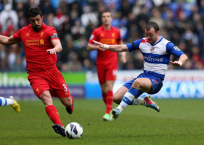 Úr leik liðanna í dag.