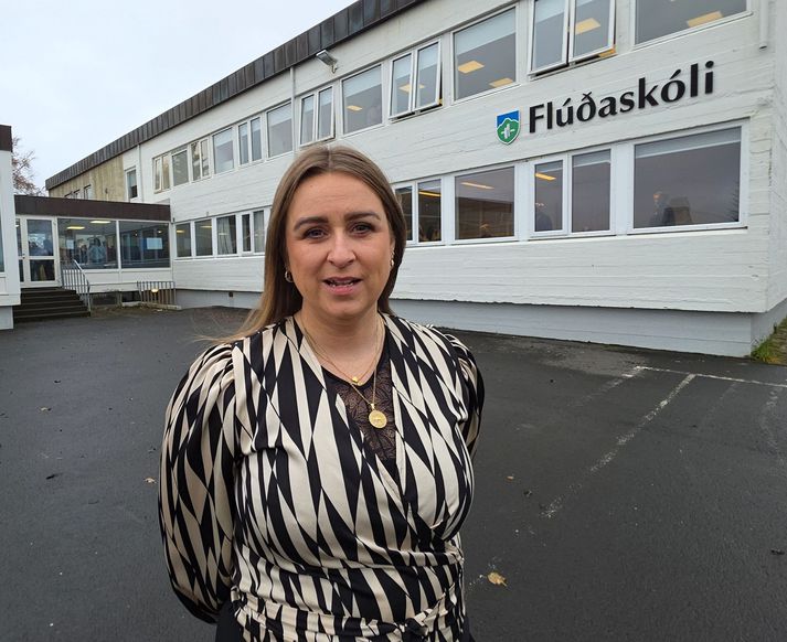 Kolbrún Guðmundsdóttir, sem er formaður Kennarafélags Suðurlands og kennari í Sunnulækjarskóla á Selfossi.