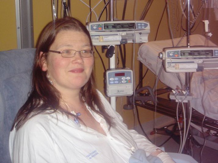 Pálfríður Sigurðardóttir er laus af gjörgæslunni