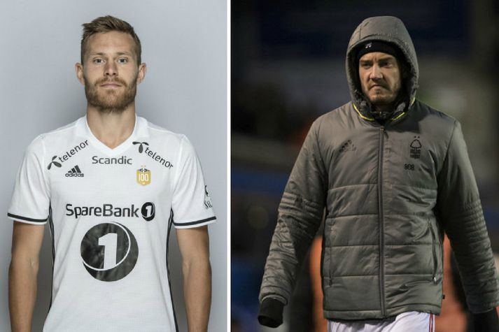 Matthías Vilhjálmsson og Nicklas Bendtner.