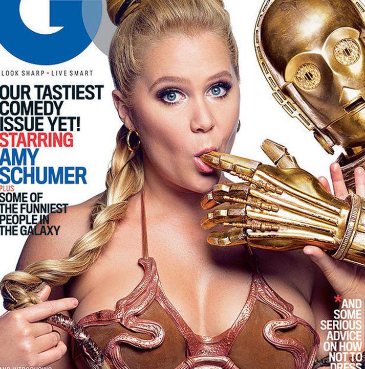 Amy Schumer á forsíðu GQ.