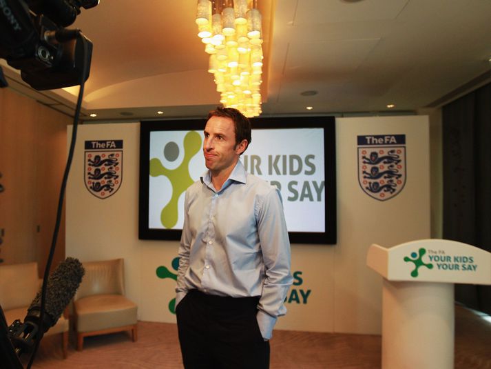 Gareth Southgate hefur aðeins breyst síðan árið 2011.