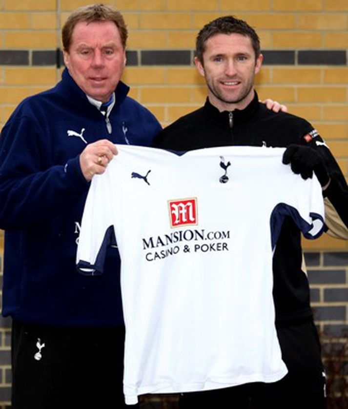Robbie Keane verður væntanlega með Tottenham í grannaslagnum