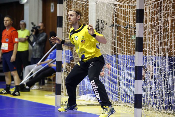 Björgvin Páll varði 20 skot í íslenska markinu gegn Portúgal.