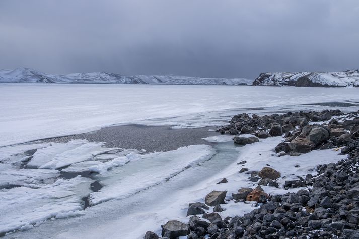 Kleifarvatn er í grennd við Krýsuvík.