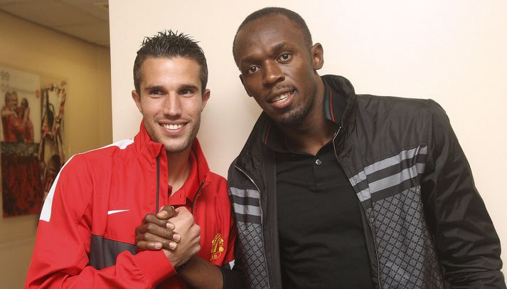 Ef til vill mun Bolt leggja upp mark fyrir Van Persie gegn Real Madrid.