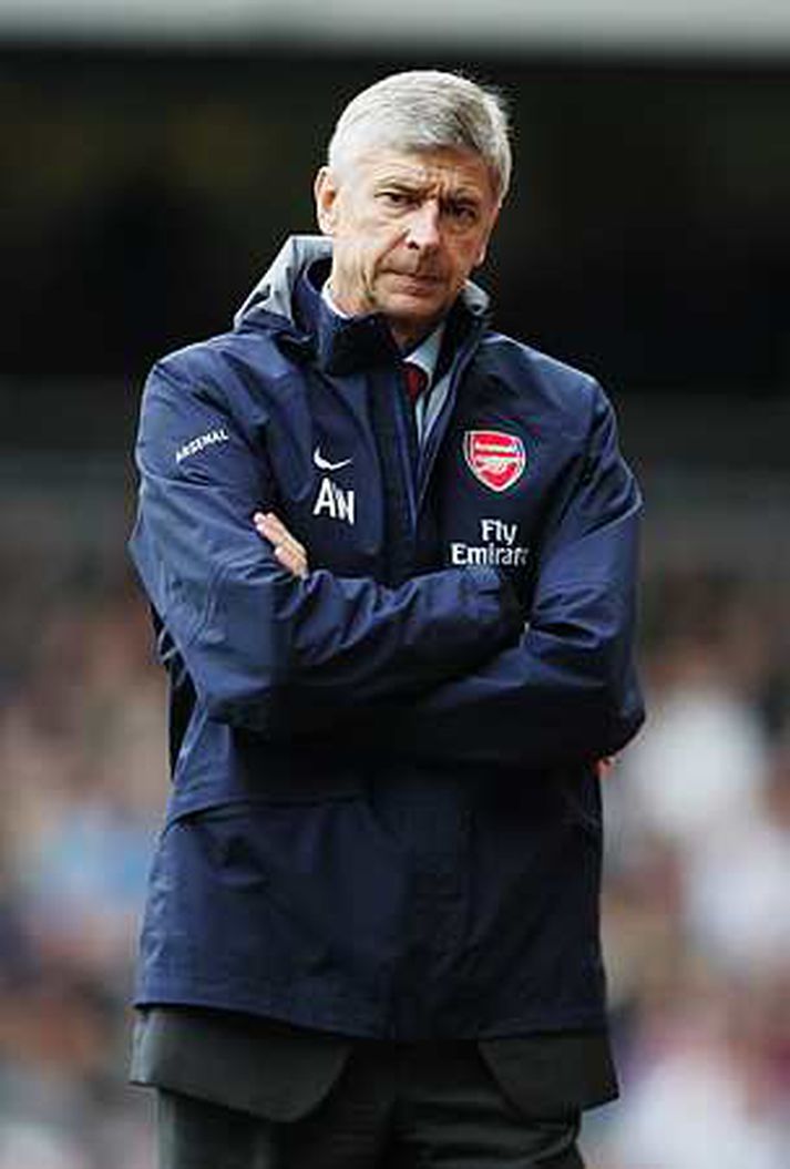 Wenger segir að sitt lið verði í toppbaráttunni.