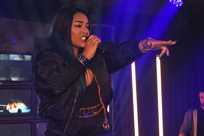 Stefflon Don hefur vakið athygli innan grime senunnar og víðar, sérstaklega fyrir að blanda saman breskum og hollenskum áhrifum.