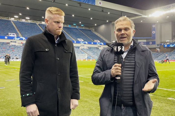 Guðmundur Benediktsson og Baldur Sigurðsson fóru yfir leik Liverpool og Rangers í gær.