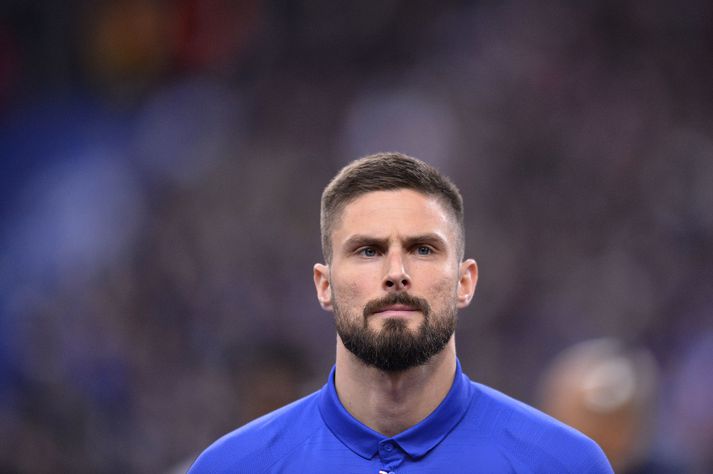 Oliver Giroud mun eflaust leiða línu Frakka á EM í sumar.