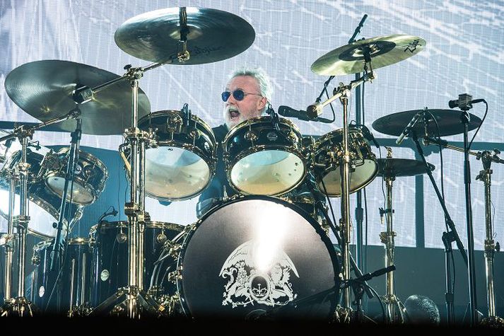 Roger Taylor er enn að spila á fullu um allan heim með Queen. Hann ætlar að heimsækja Ísland í framtíðinni.