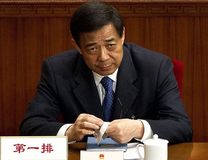 Bo Xilai hélt um valdataumana í borginni Chongqing, þar sem eiginkona hans myrti Bretann Neil Heywood.