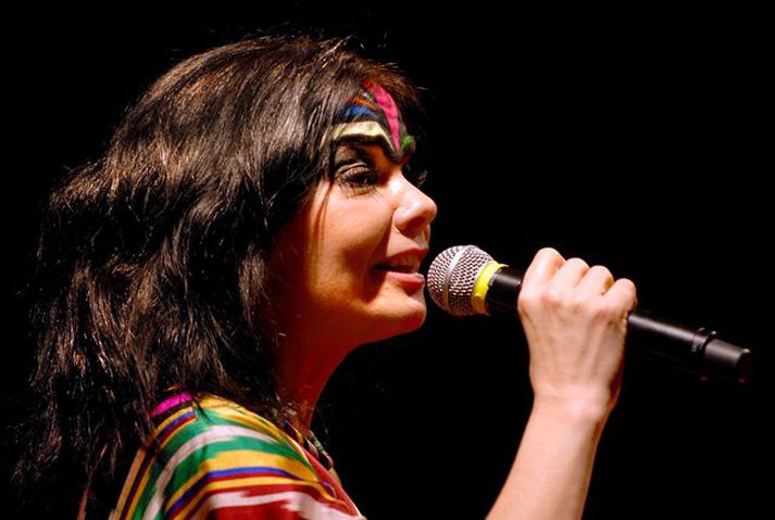 Björk Guðmundsdóttir.